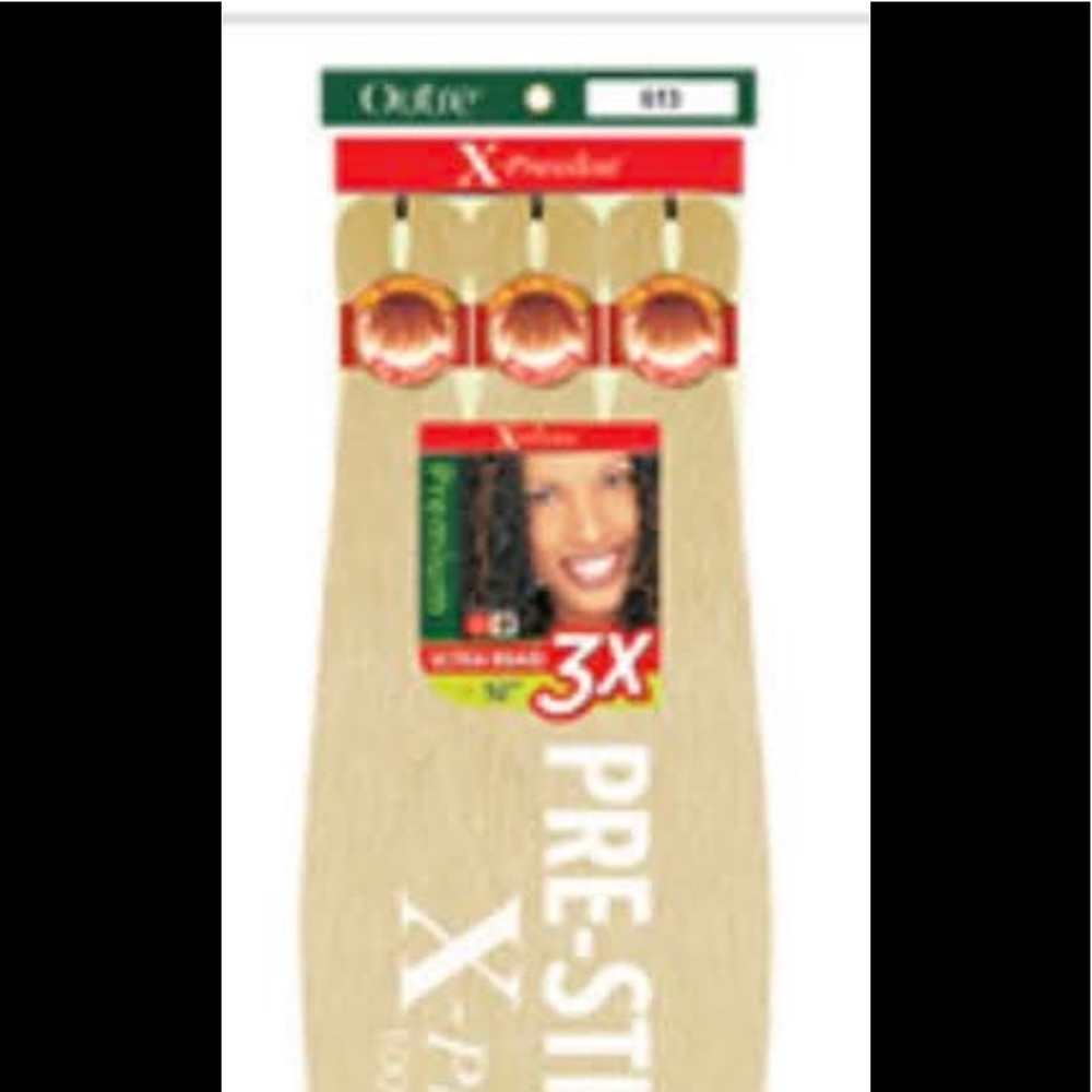 3 Pcs X-Pression Pre-Stretched 100% Kanekalon 5 Bundle Deal total 15 Pcs